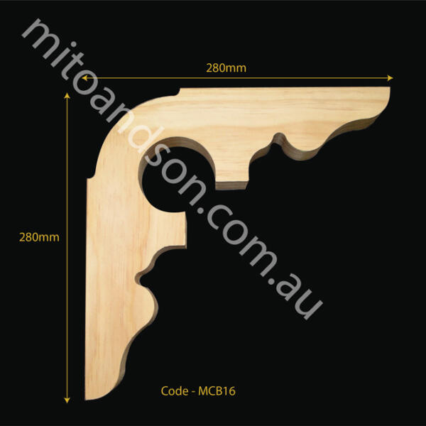 Corner bracket MCB16