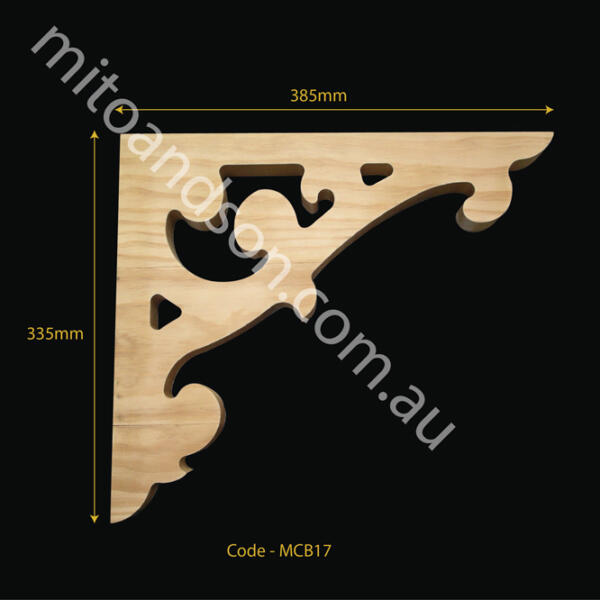 Corner bracket MCB17