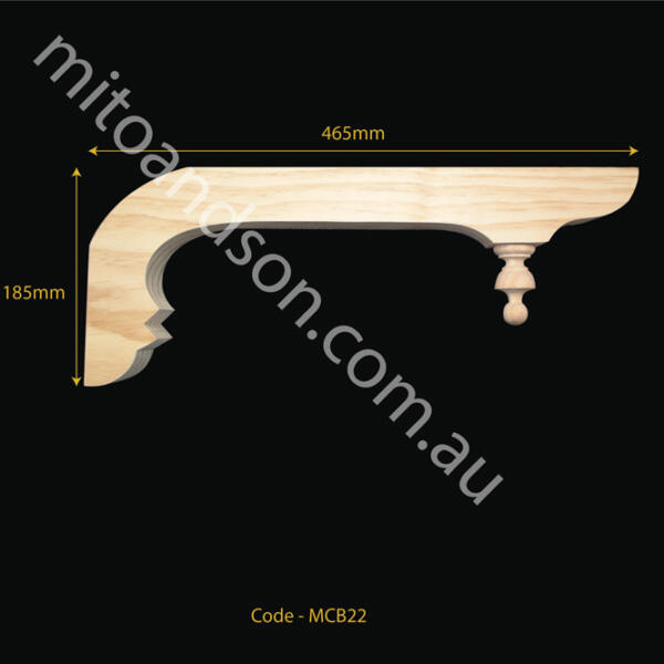 Corner bracket MCB22