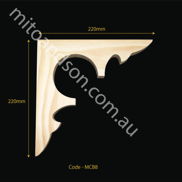 Corner bracket MCB8